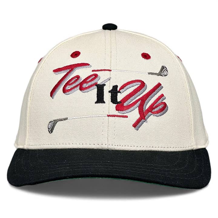 Tee It Up Snapback - The Tiger for wholesale by Shells Vintage Hat Co.