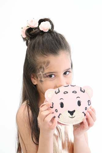 Yuko B - Wholesale Crossbody Bag - Kids - Children's shoulder bag - Léo the Pink Leopard9