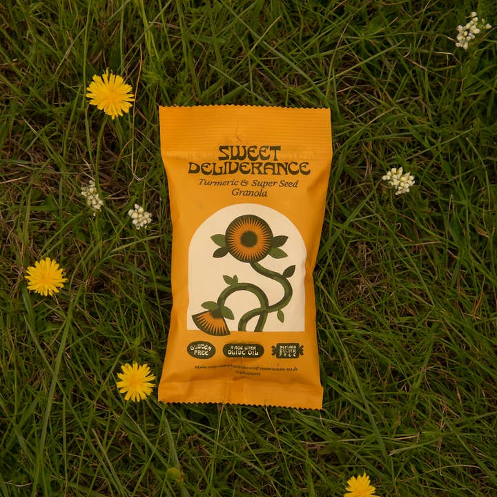 Turmeric & Super Seed Granola: Snack Pack for wholesale by Sweet Deliverance