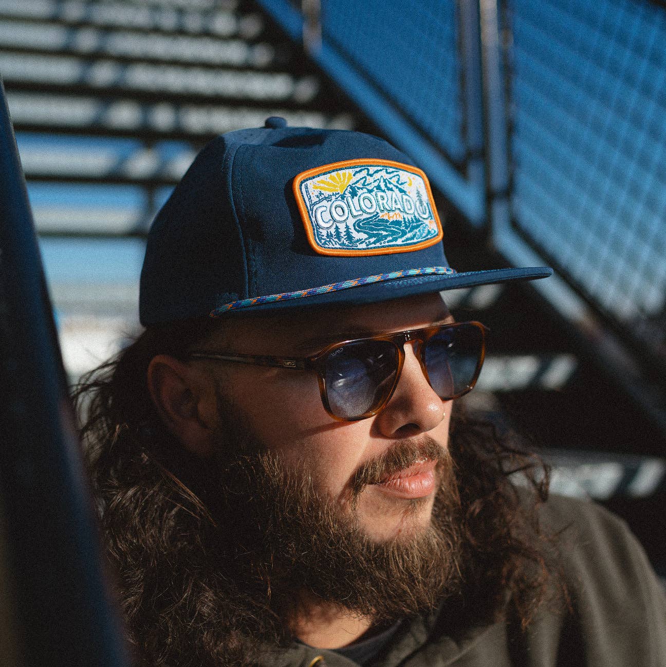 Atomicchild – wholesale Flat-brimmed cap – Unisex – Colorado Vintage Rope Hat1