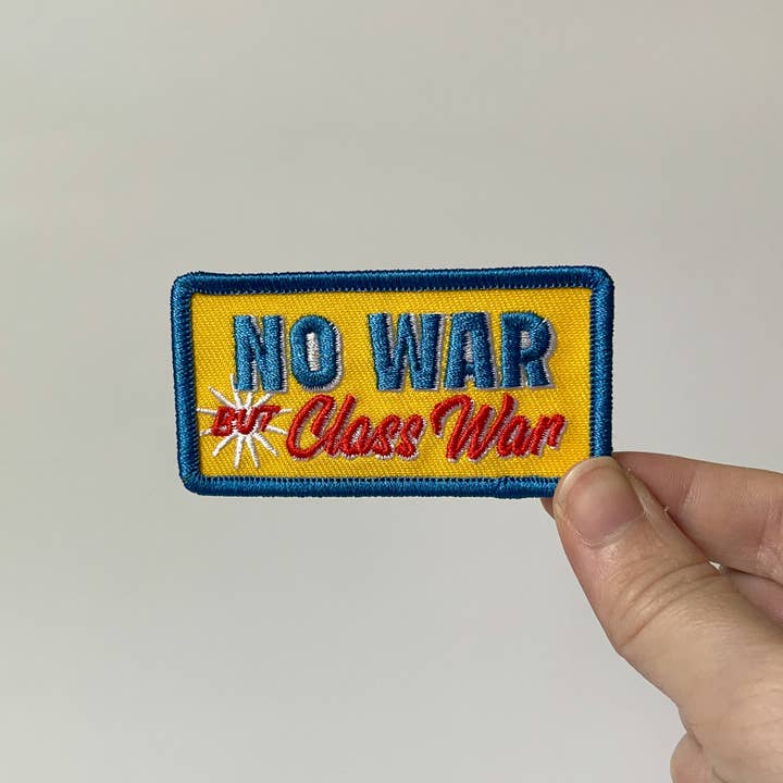 Creepy Orca Supply Company - Wholesale Patch - No War But Class War Leftist Patch3