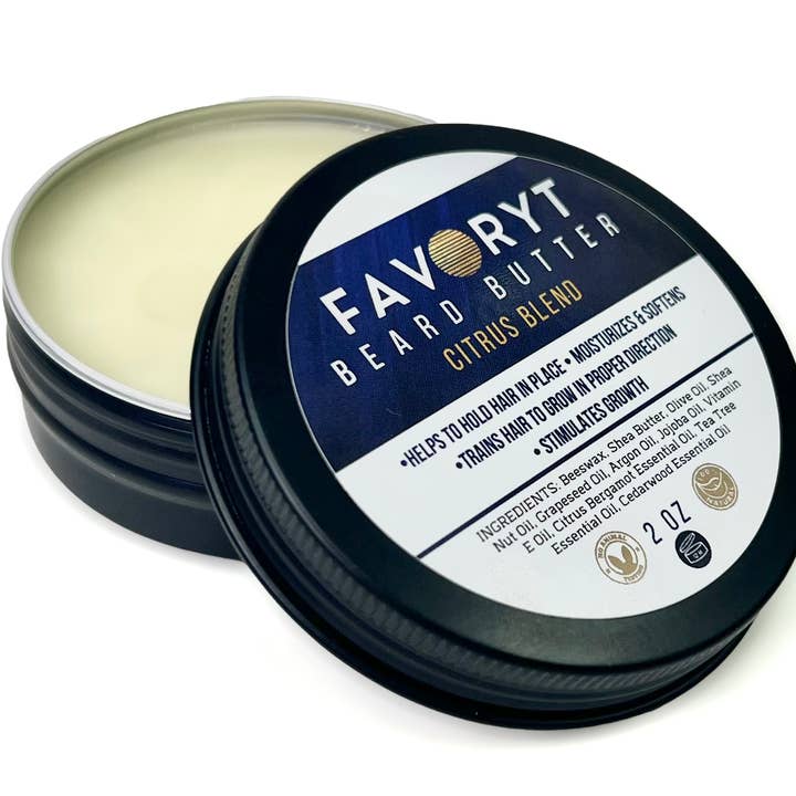Manteca cítrica para barba para venta al por mayor de FAVORYT Brand