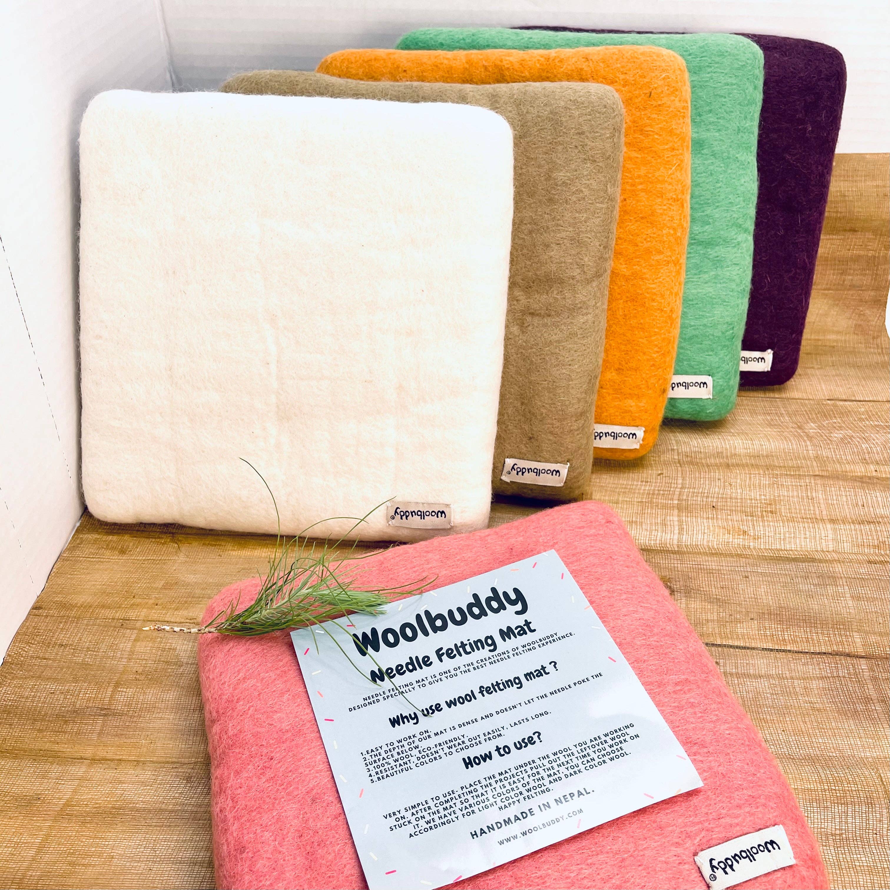 Woolbuddy - Wholesale Craft Tool - Large Size Needle Felting Mat8