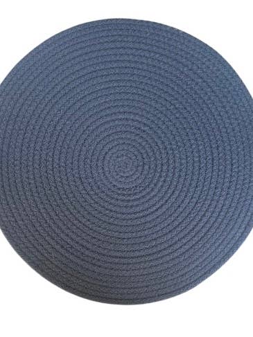 Conjunto de placemat de corda de ganga tingido à mão por atacado de Whigstock Studio