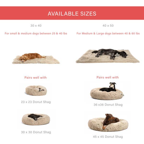 Pet Palette Distribution - Wholesale Pet Blanket - Dog - Best Friends by Sheri Blanket Shag Taupe 30x403