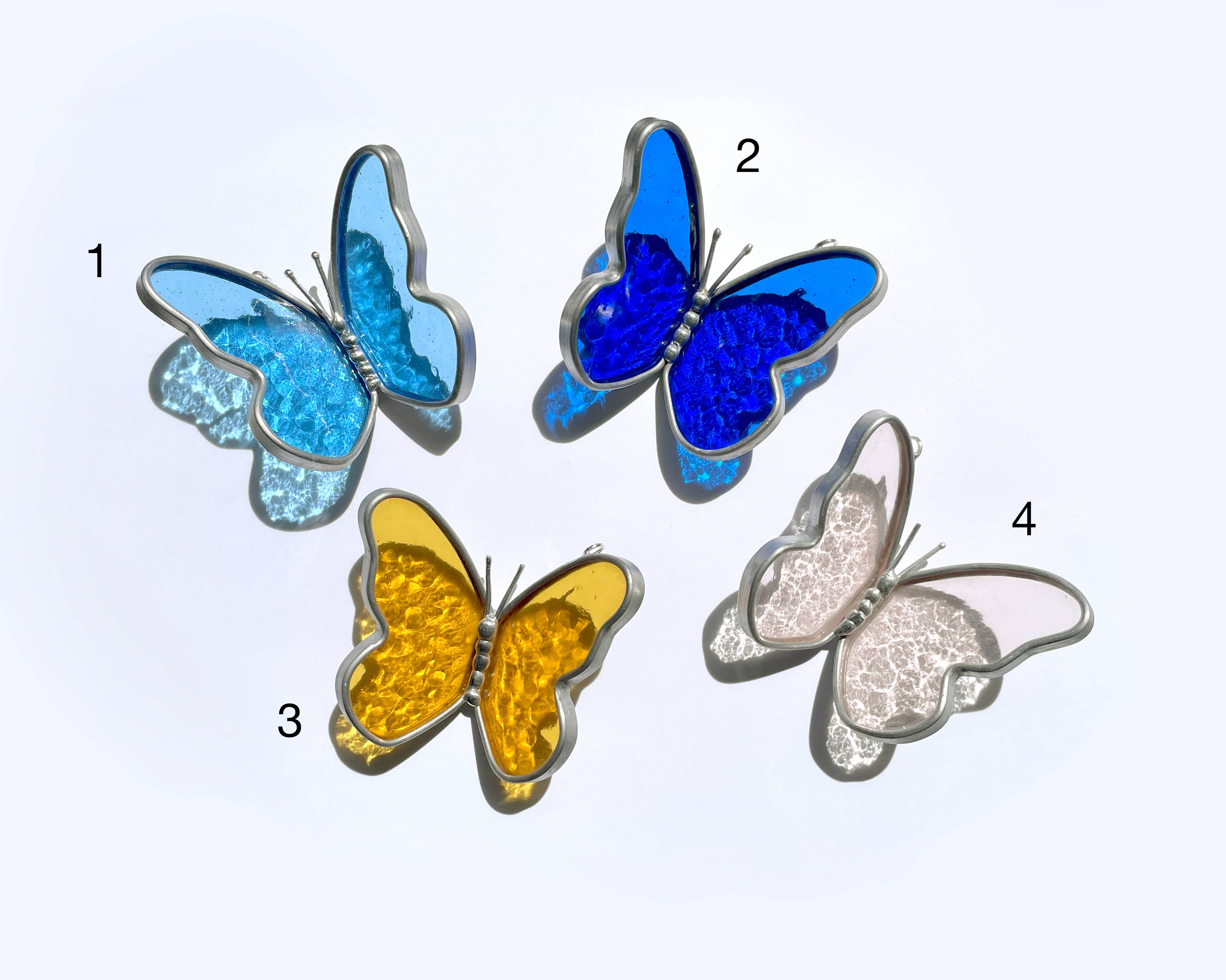 Maera Glass Sundries - Vente Attrape-soleil - Suncatcher Papillon2