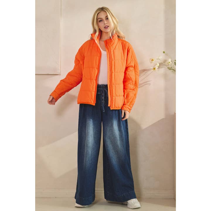Veveret – wholesale Jacket – Women's – Zip Up Packable Puffer Jacket37