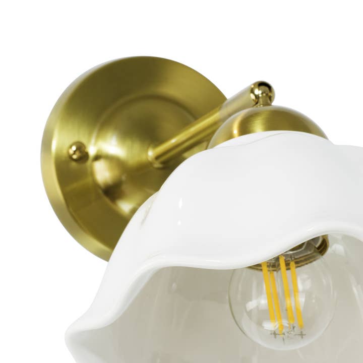 C-Création - Wholesale Sconce - Nanny white ceramic wall lamp3