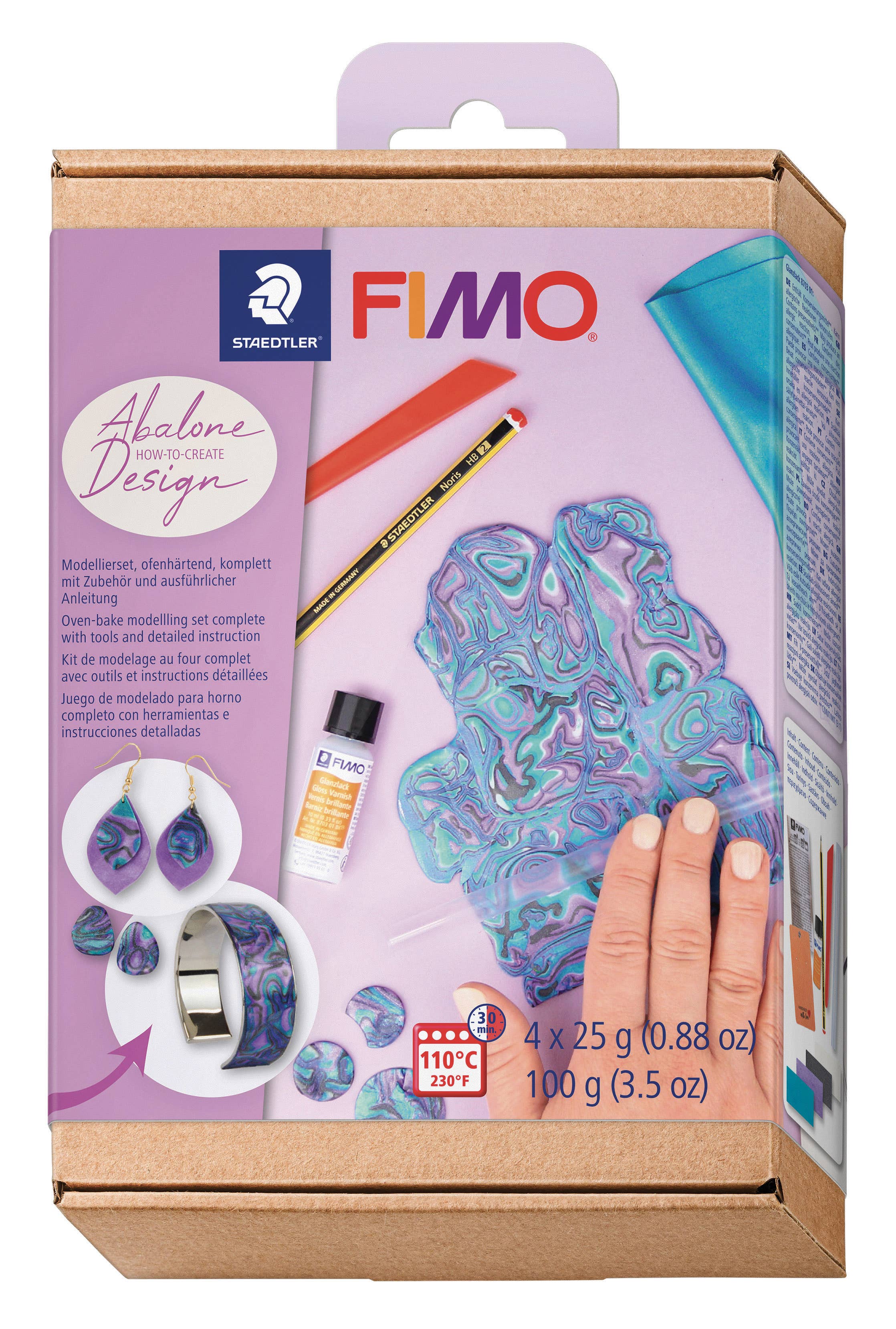 Graine Créative - Wholesale DIY Craft Kit - FIMO ABALONE EFFECT BOX3