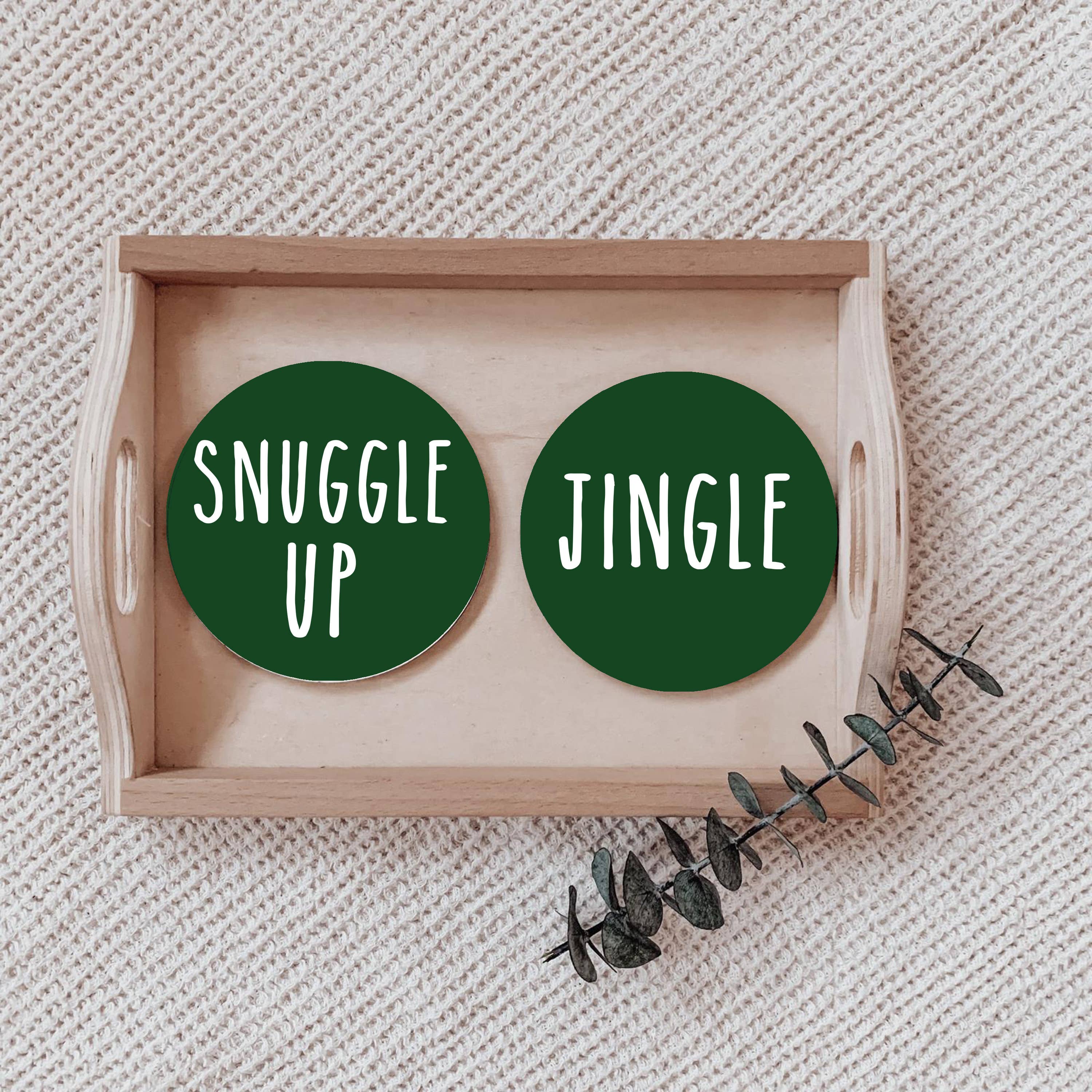 Gia Roma - Vente Sous-verre - Ensemble de dessous de verre Holiday Coasters, édition limitée22