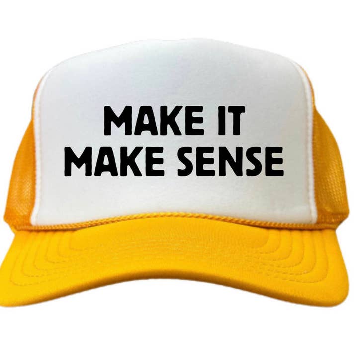 Mach es Sinn Trucker Hat für den Großhandel von Inappropriate Trucker Hats