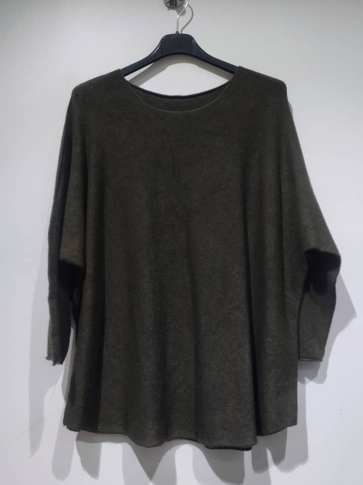 Pomelo paris - Wholesale Knit Sweater - Women's - MILA Round Neck GT AH26 - Pack of 12 PCS24