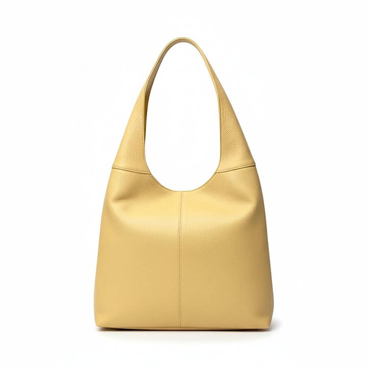 Ledertasche Gina - Gelb - Hergestellt in Italien für den Großhandel von ZEEN