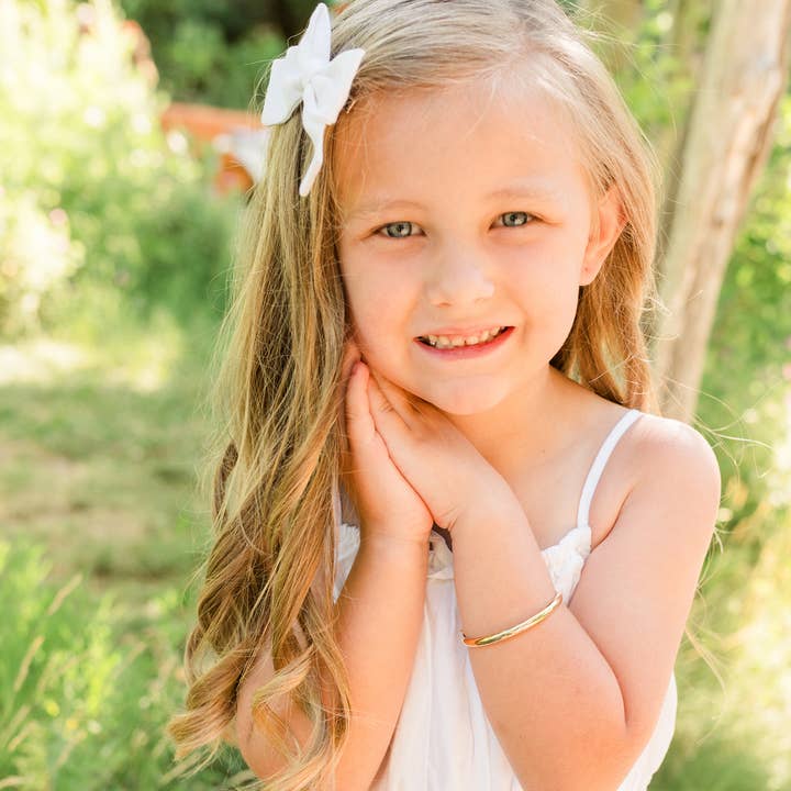 Cherished Moments - Wholesale Bangle Bracelet - Classic Silver Bangle Bracelets for Babies, Kids or Women1