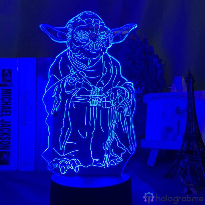 Holograbme - Wholesale Accent/Desk Lamp - Star Wars Lamp Master Yoda