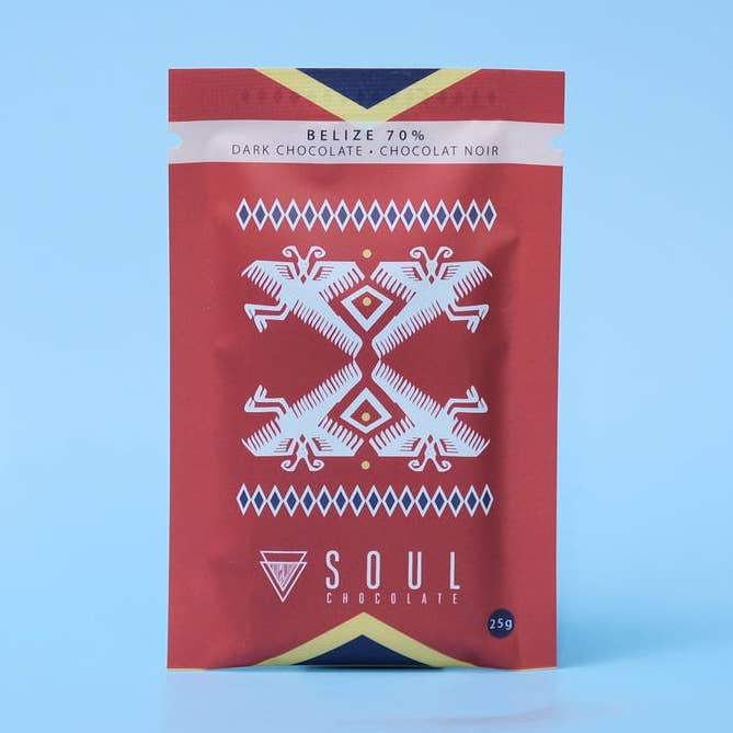 Belize 70% Dark Chocolate for wholesale by Soul Chocolate