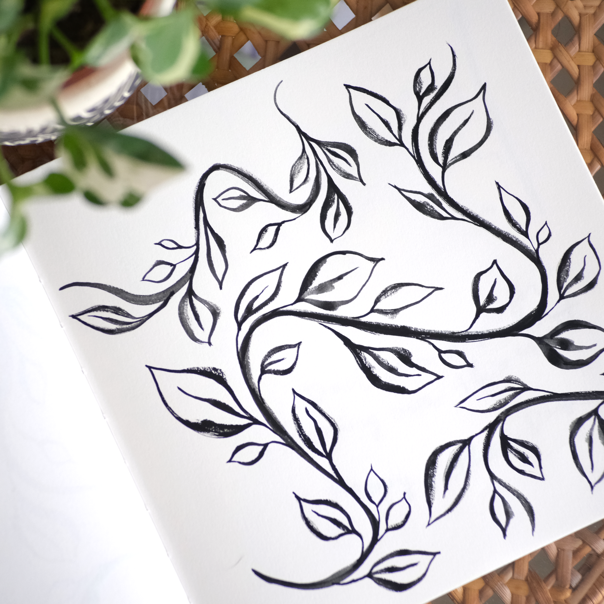 Lake Erie Design Co. - Wholesale Sympathy Card - May You Find Peace through this Difficult Time - Vines1