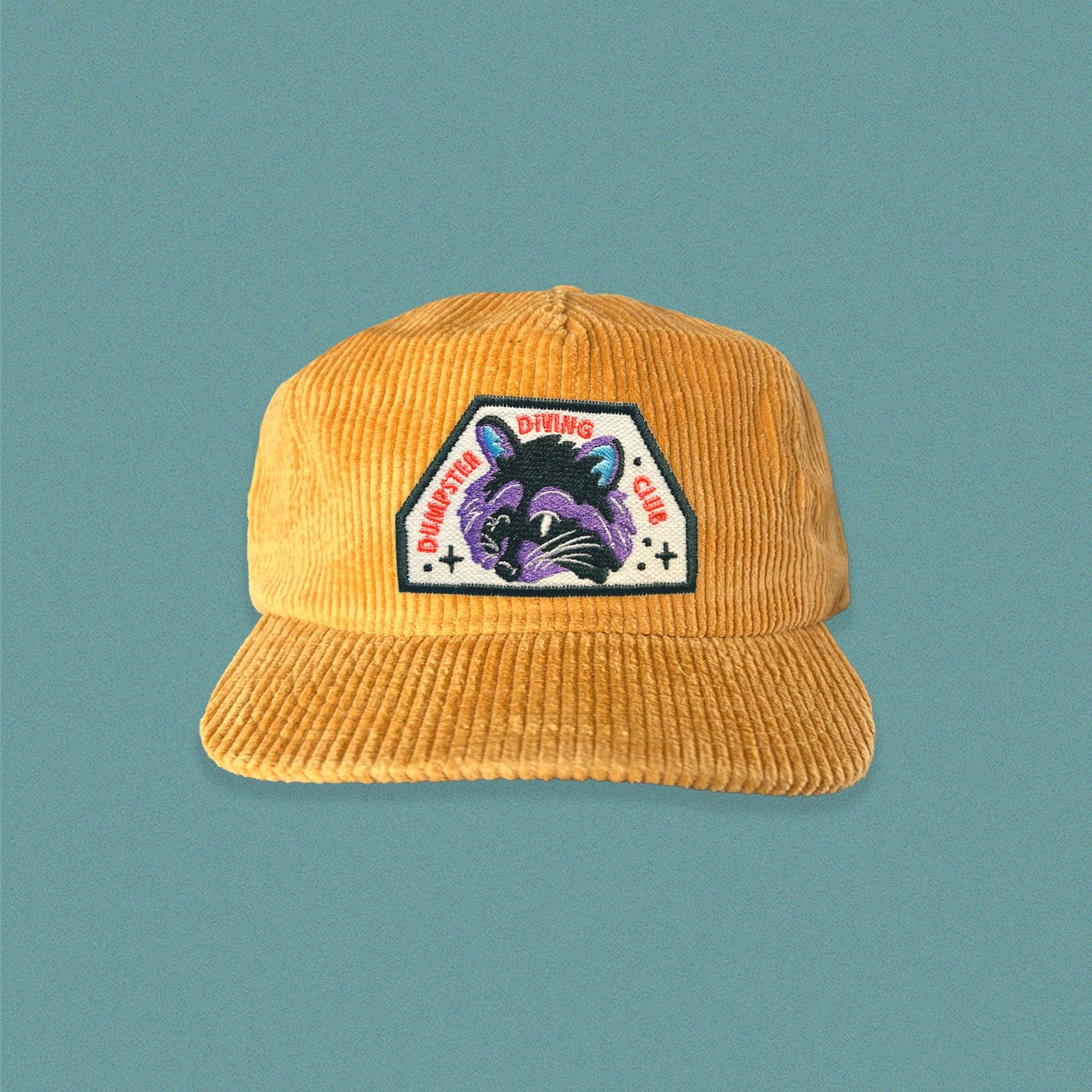 The Space Bureau - Vente Casquette de baseball – unisexe - Chapeau Street Rat en velours côtelé à 5 panneaux2