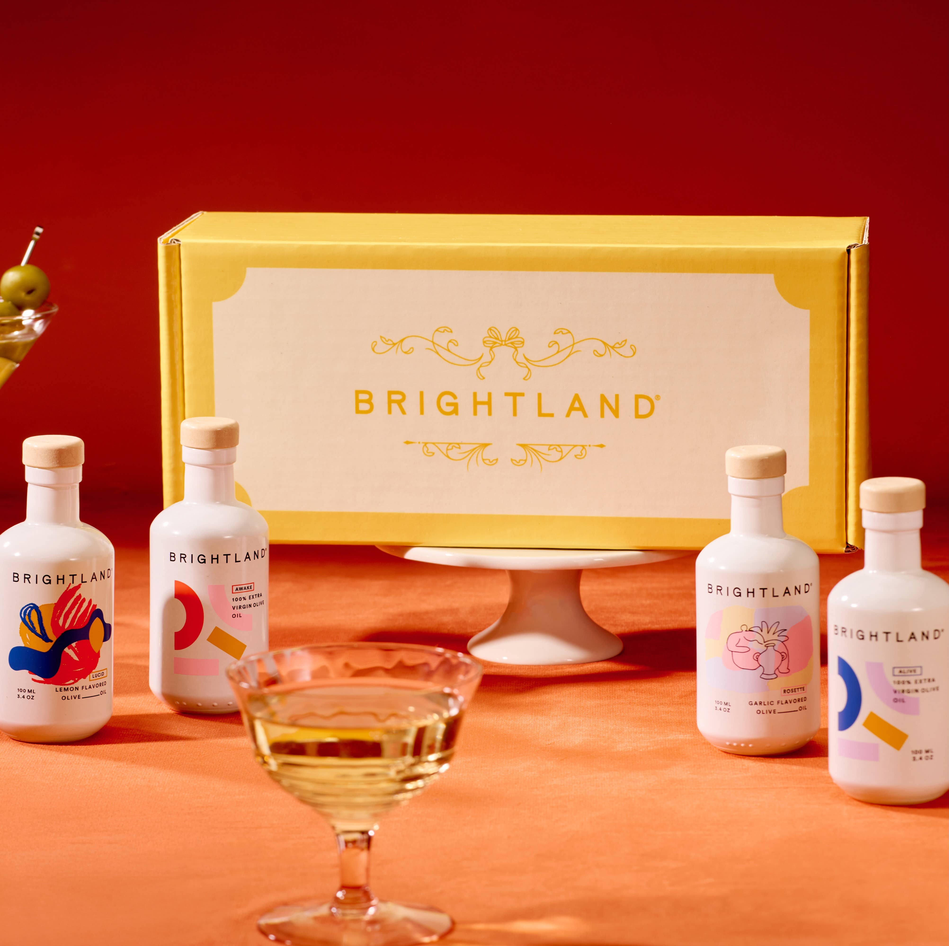 Brightland - Vente Huile d'olive - Le coffret cadeau Classic Minis1