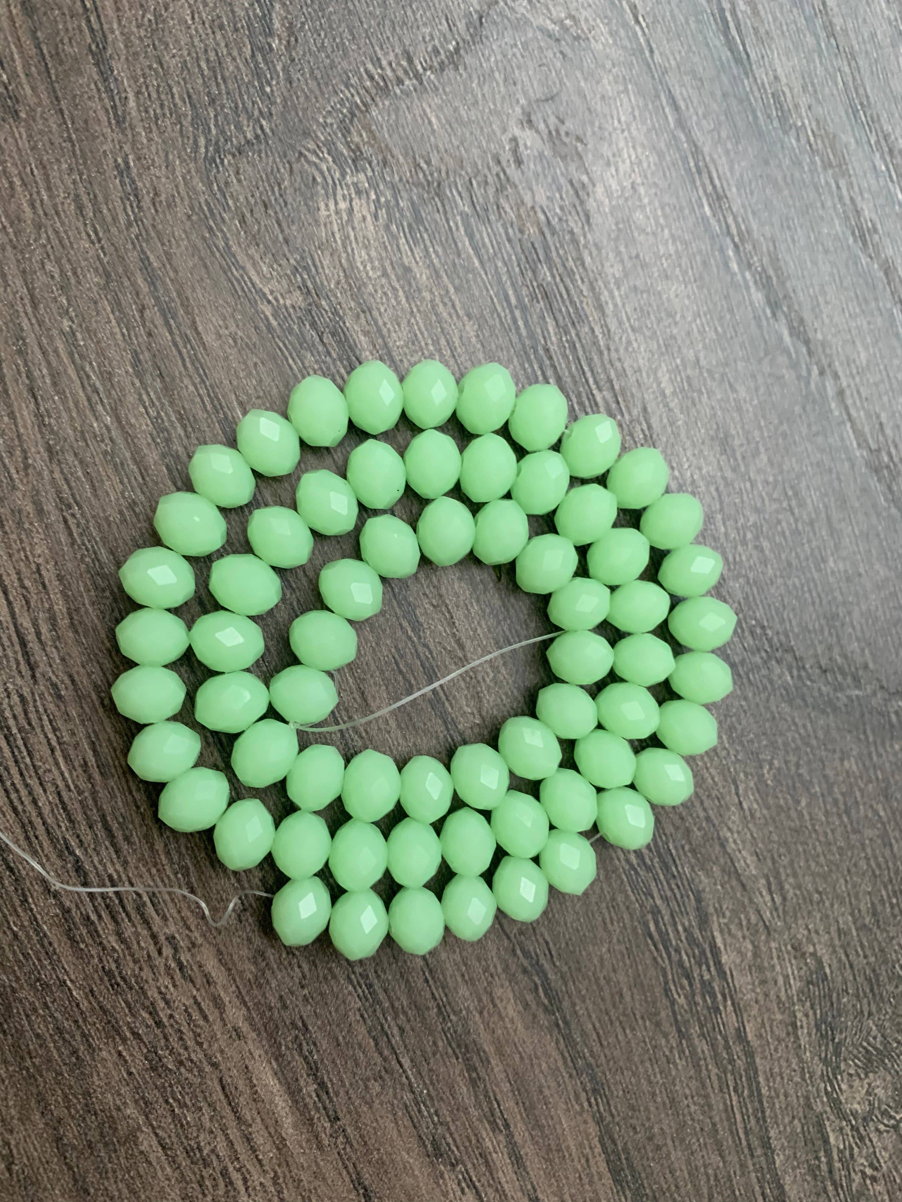 MaddieMayShop - Wholesale Beads - 8mm Rondelles Crystals for Jewelry making8