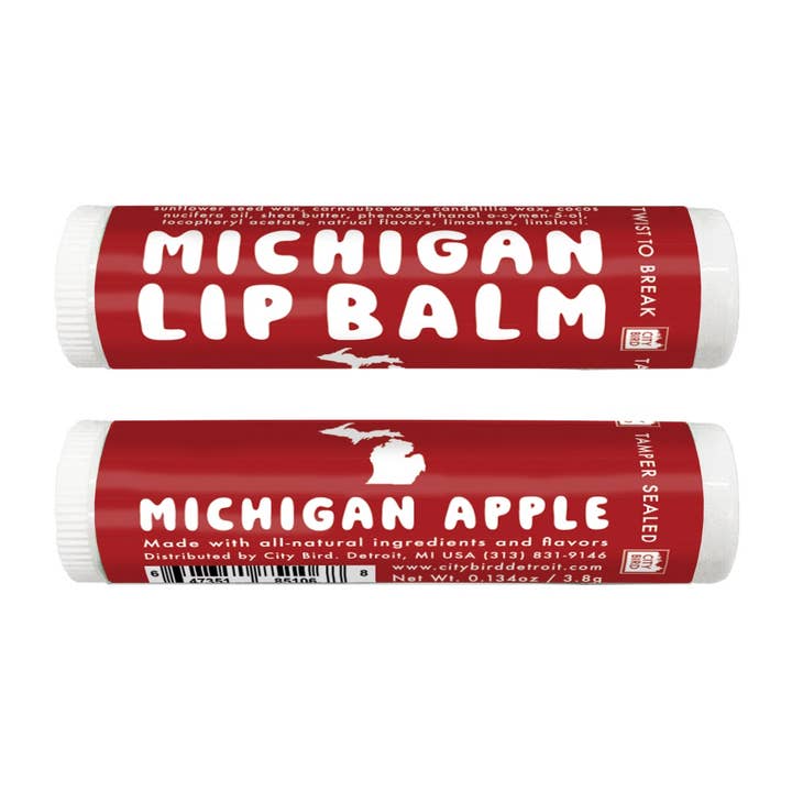 Michigan Organic Lip Balm - Michigan Apple for wholesale by City Bird
