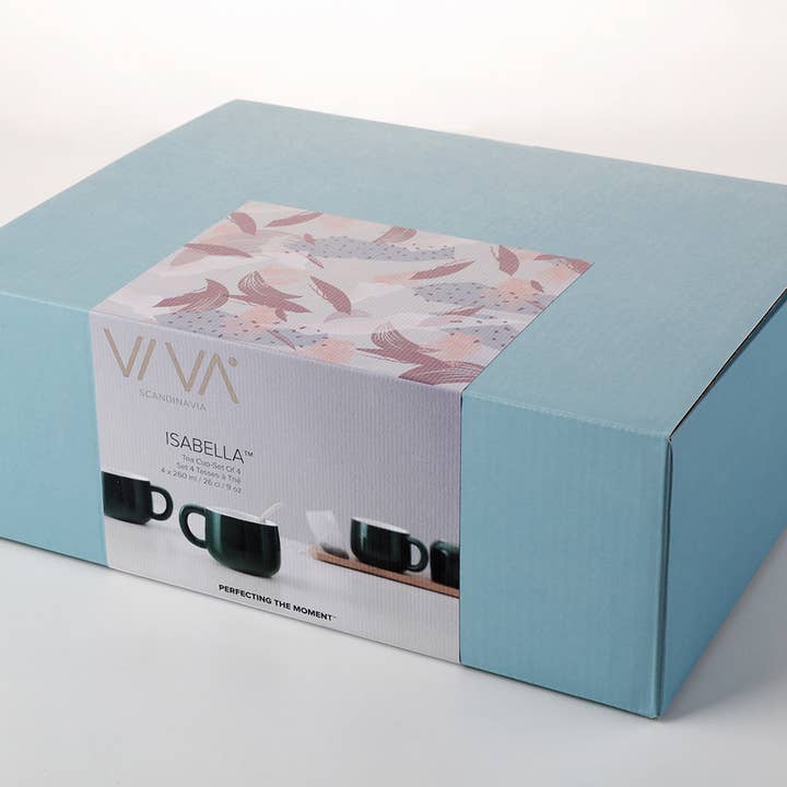 Viva | Espro | Liiton - Wholesale Coffee Mug - Isabella™ Porcelain Tea / Coffee Mugs - Set of 41