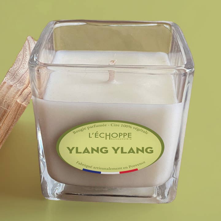 L'Échoppe Buissonnière - Wholesale Jar/Filled Candle - Ylang Ylang - Scented candle 85g0
