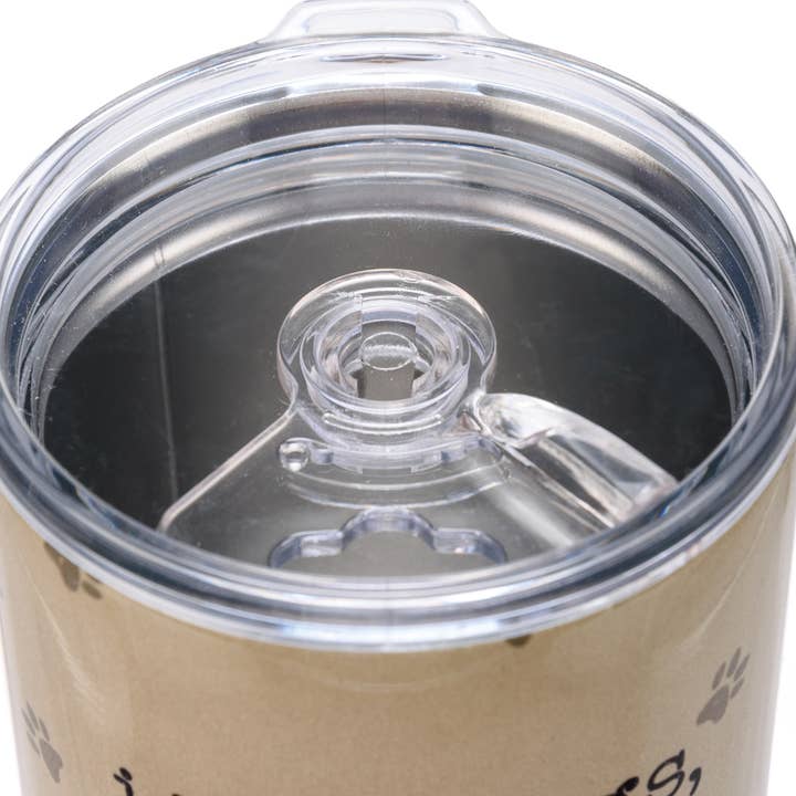 Primitives by Kathy - Wholesale Drinking Glass/Cup - I Like Dogs, Coffee & 3 People Coffee Tumbler3