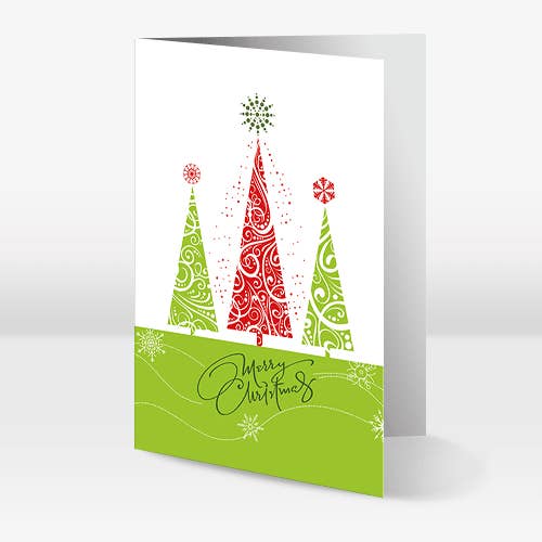 Creative Christmas trees for wholesale by Kortspecialisten