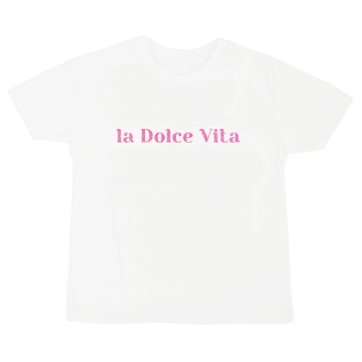 T-Shirt™ La Dolce Vita für den Großhandel von Umuna di Viola Cacciapuoti