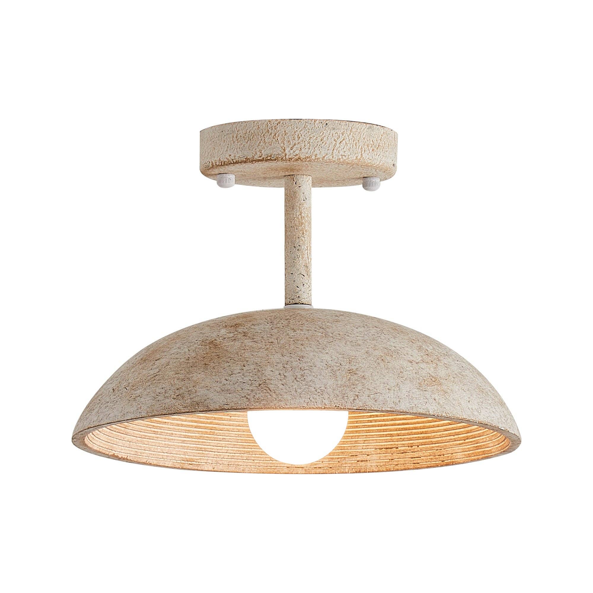 Brio Lighting - Wholesale Chandelier/Hanging Light - Lusteria 1-Light Farmhouse Semi Flush Mount Ceiling Light10