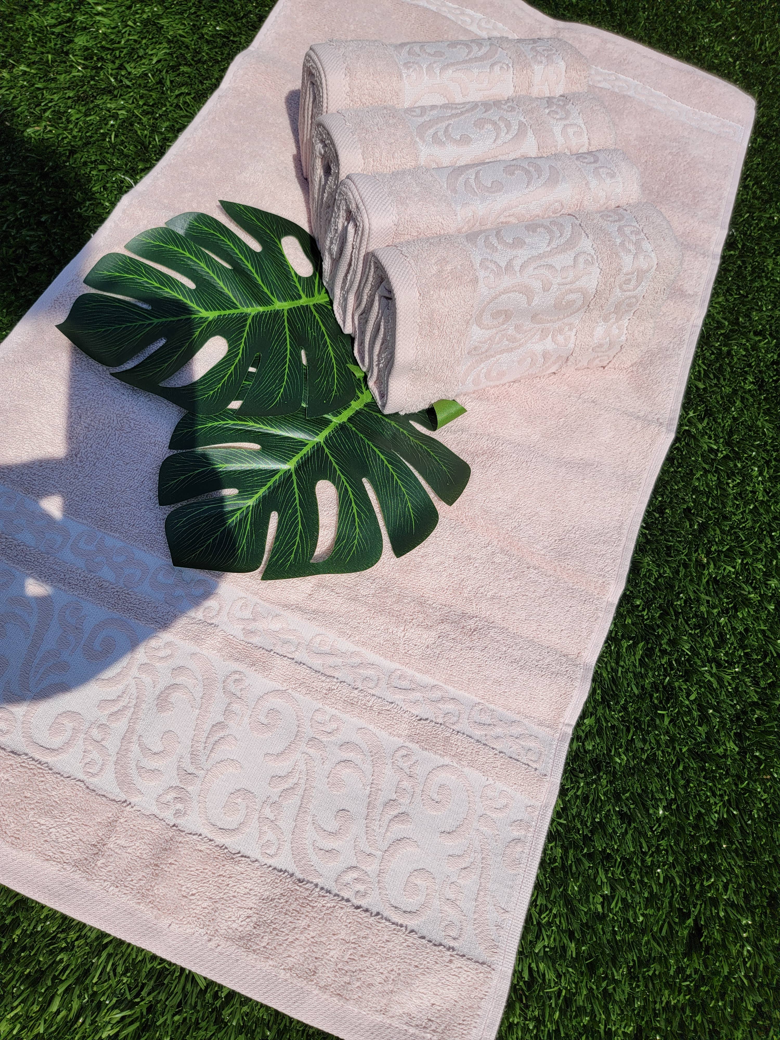 EBRU Home – wholesale Hand towel – Terry Hand Towel Soft - 1 Piece Pink11