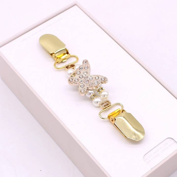 ACCITY - Wholesale Scarf Clip - Women's - POPULAR HIGH-GRADE PEARL SWEATER CLIP SHAWL CLIP_CWMM2207