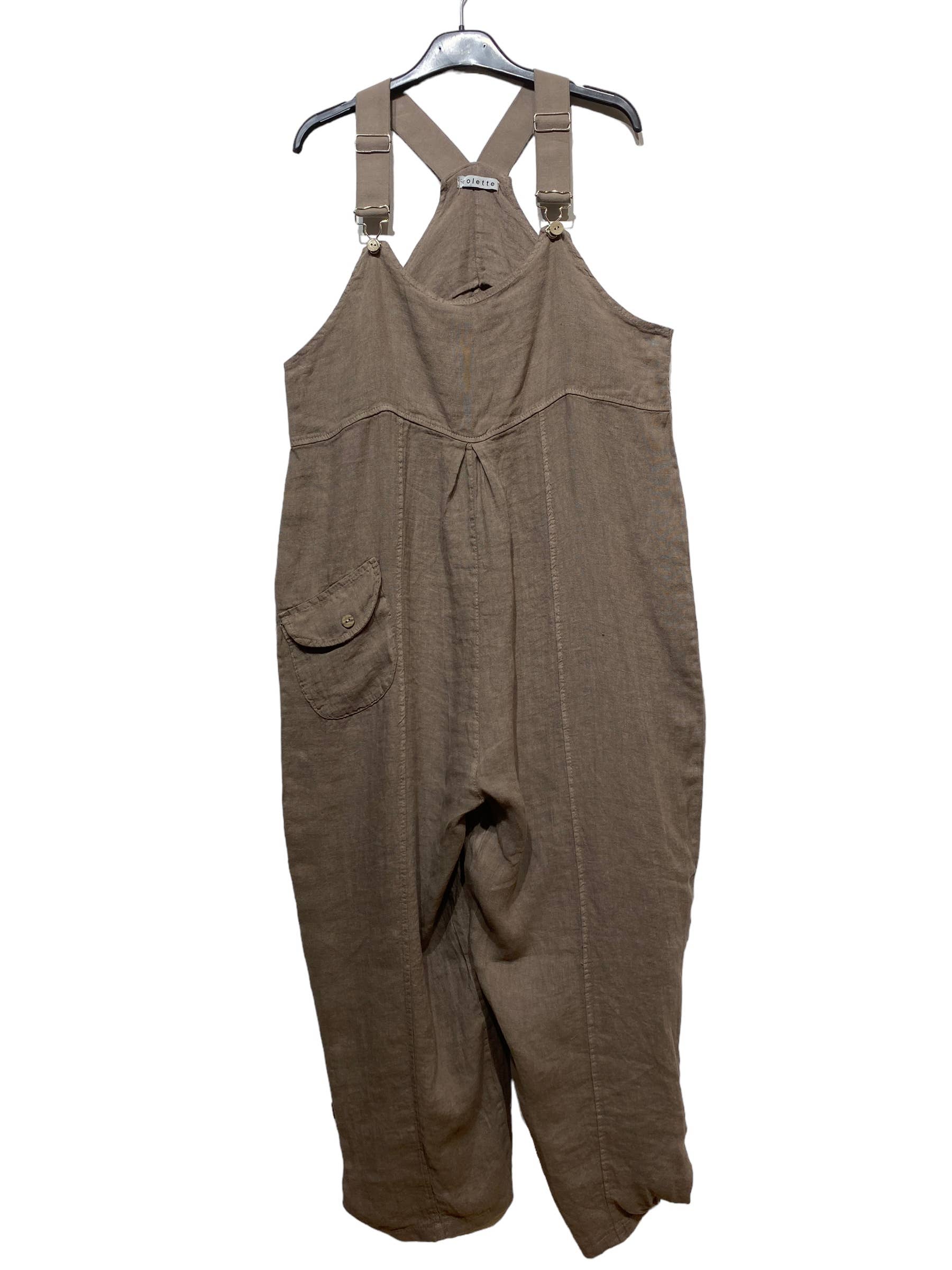 LINEN & COTTON HOUSE - Wholesale Overalls – Women's - 05400 OVERALLS IN LINEN4