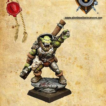 Bridge Distribution – wholesale Decorative figurine – Shield Wolf Miniatures - Orcs