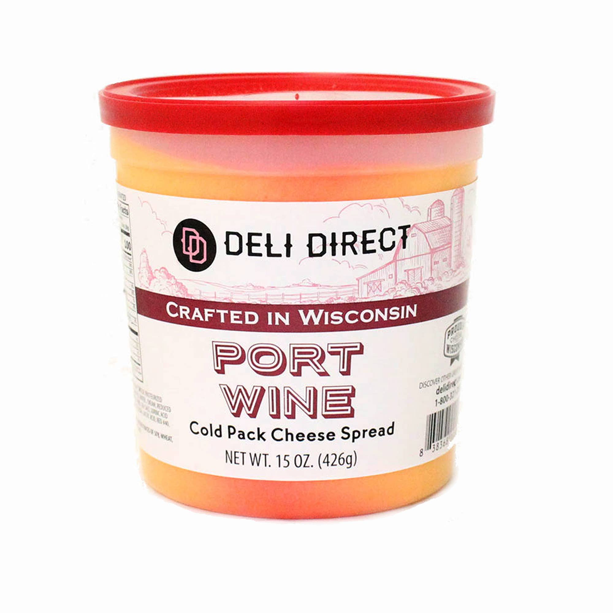 Merchandise Unlimited - Wholesale Cheese - Wisconsin Cold Cheese Spread 15oz1