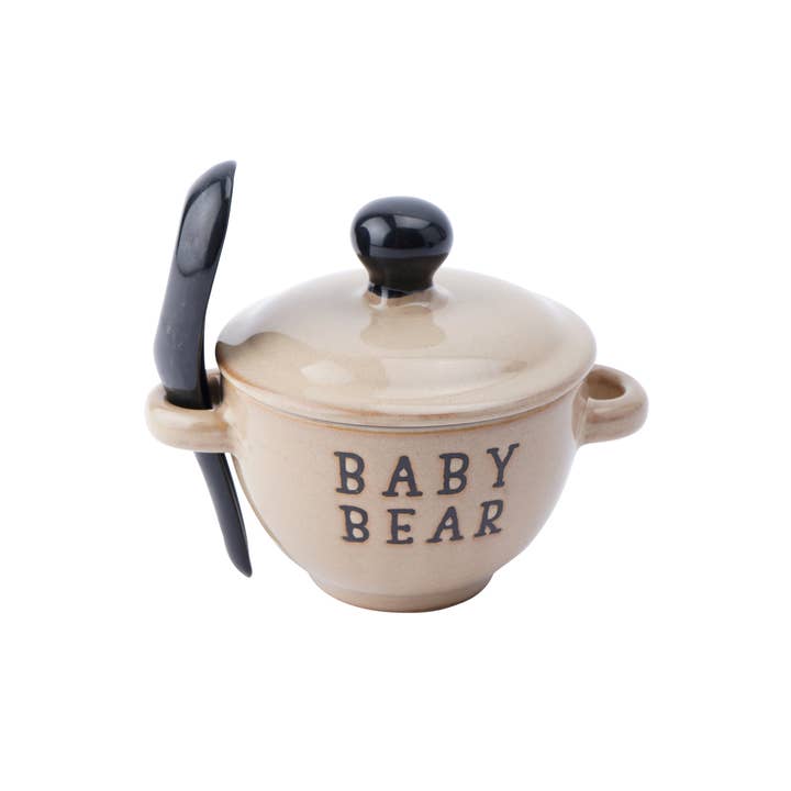 CGB Giftware – wholesale Bowl – Loft 'Baby Bear' Porridge Bowl and Spoon1