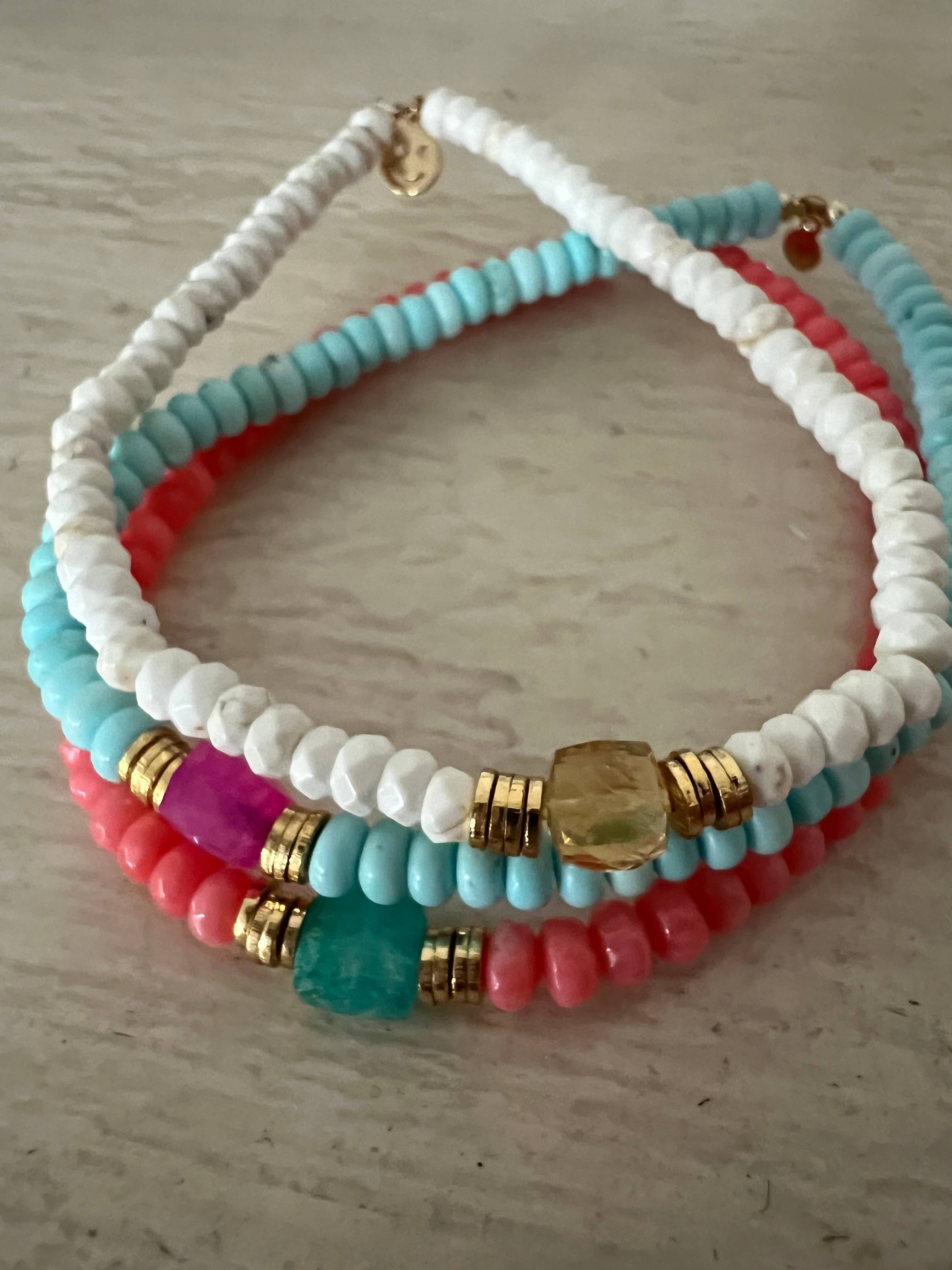 Sonya Renee Jewelry - Wholesale Beaded Bracelet - Mykonos Bracelet Series13