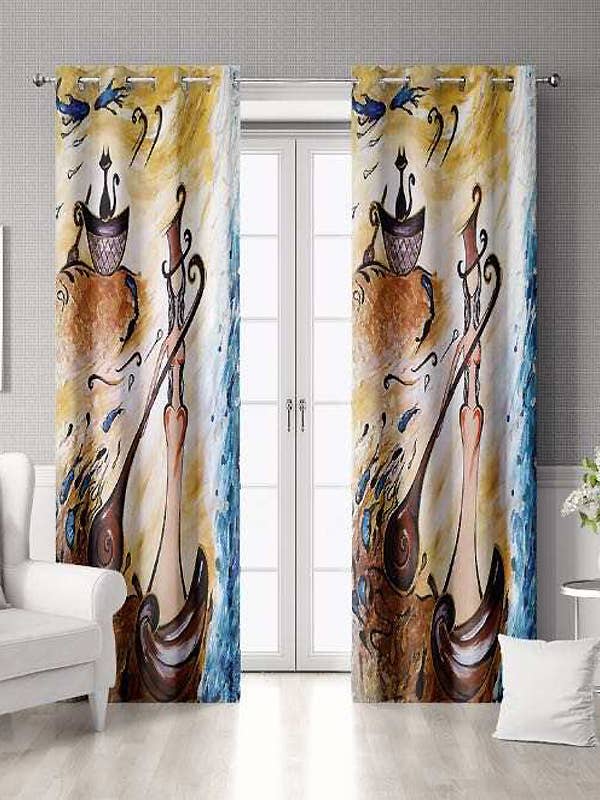 Cortinas opacas “Mar de areia”. por atacado de C.H.Kalyce