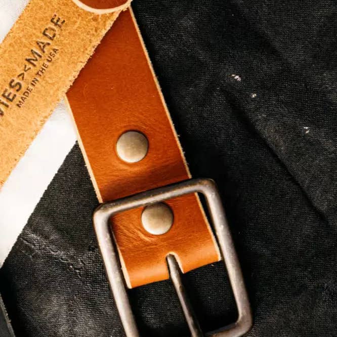 Latico Belt | 1.7” 8oz American Latigo Leather for wholesale on Faire6