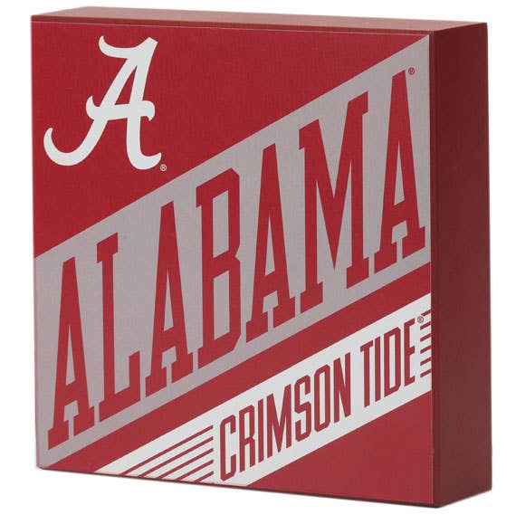 Open Road Brands, LLC - Wholesale Sign - University of Alabama Crimson Tide Wood Wall Decor1