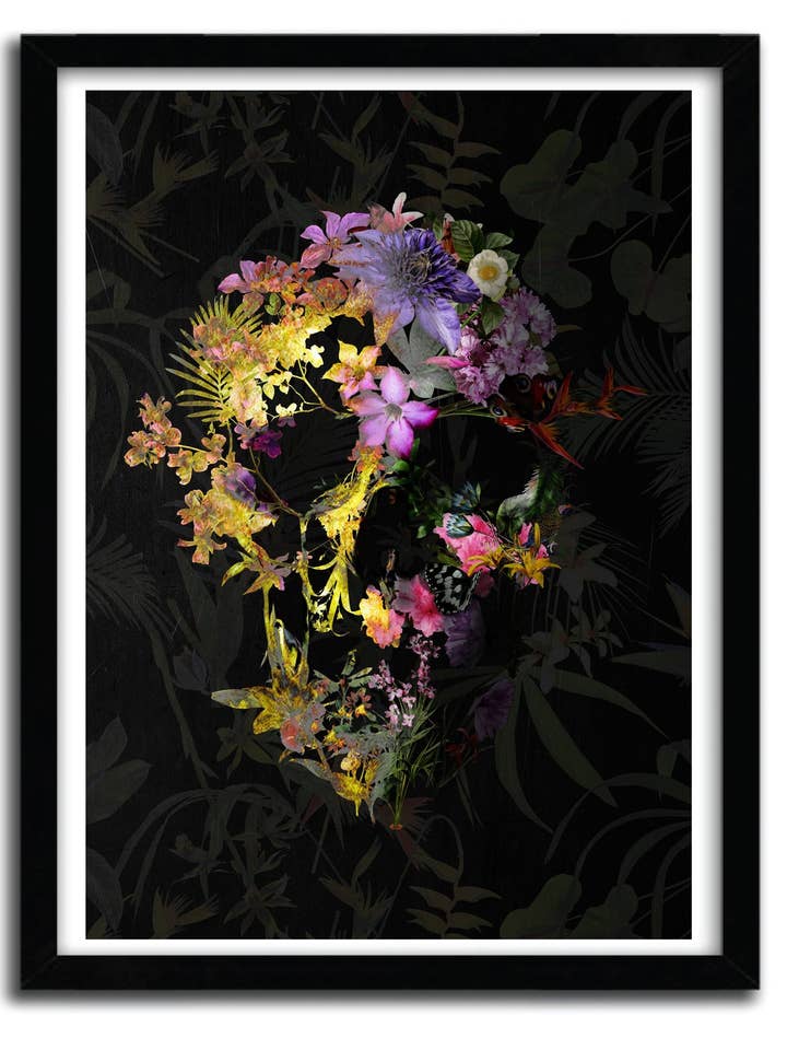 Poster Spring Skull di ALI GULEC per la vendita all'ingrosso da parte di K.Olin Tribu