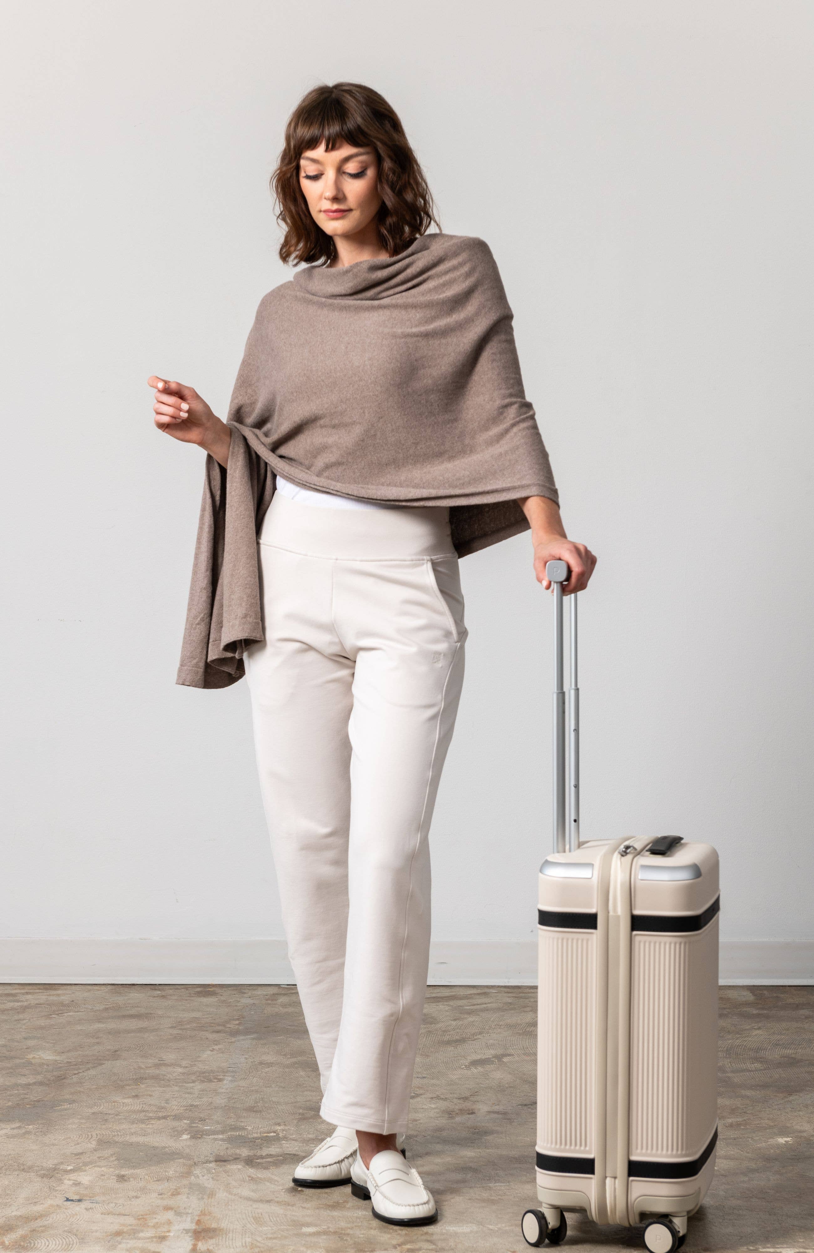 zestt organics - Wholesale Scarf - Women's - Dreamsoft Organic Cotton Travel Scarf Latte2