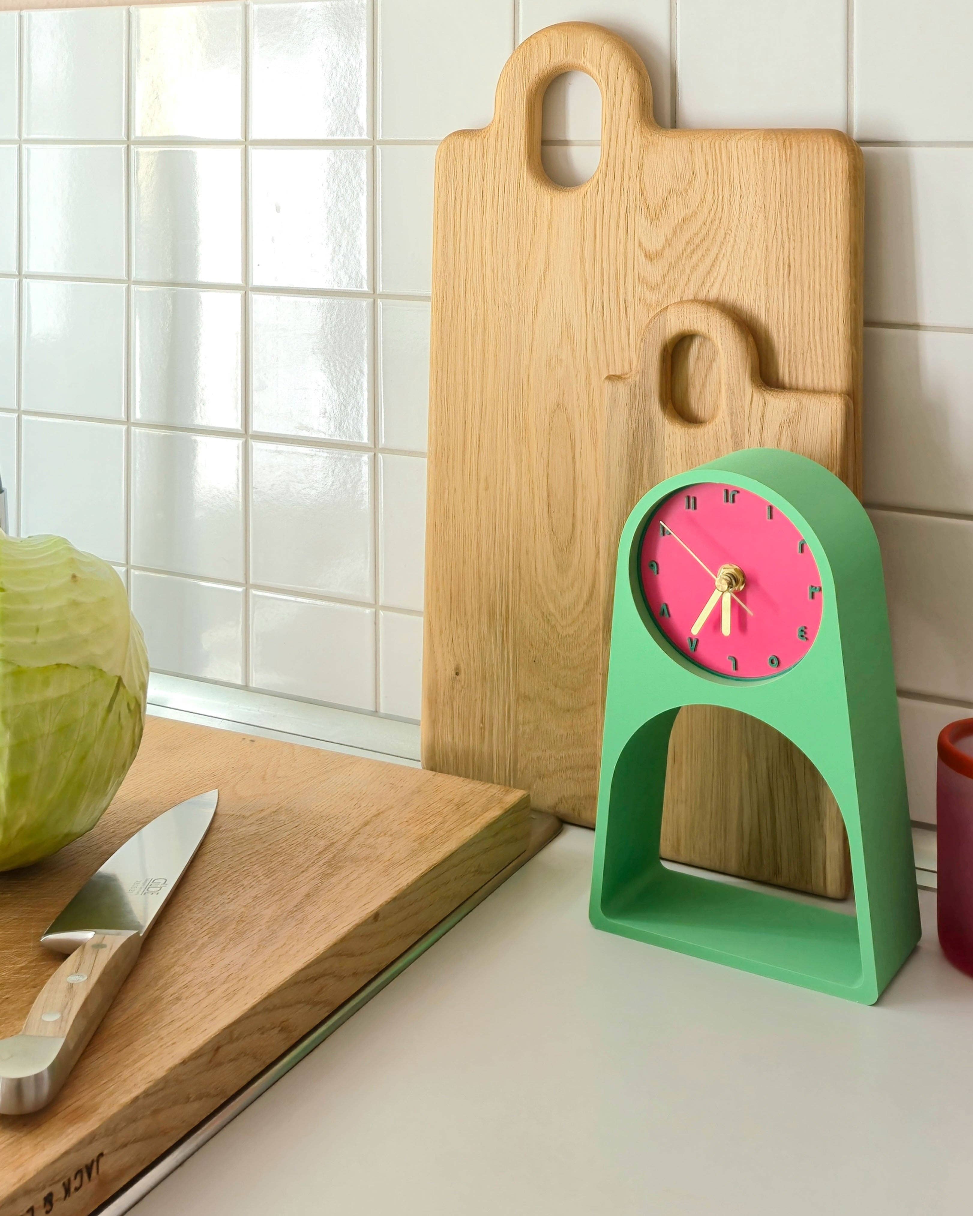 roki Design - Wholesale Desk Clock - LEIF Table Clock - "GRINKA"1