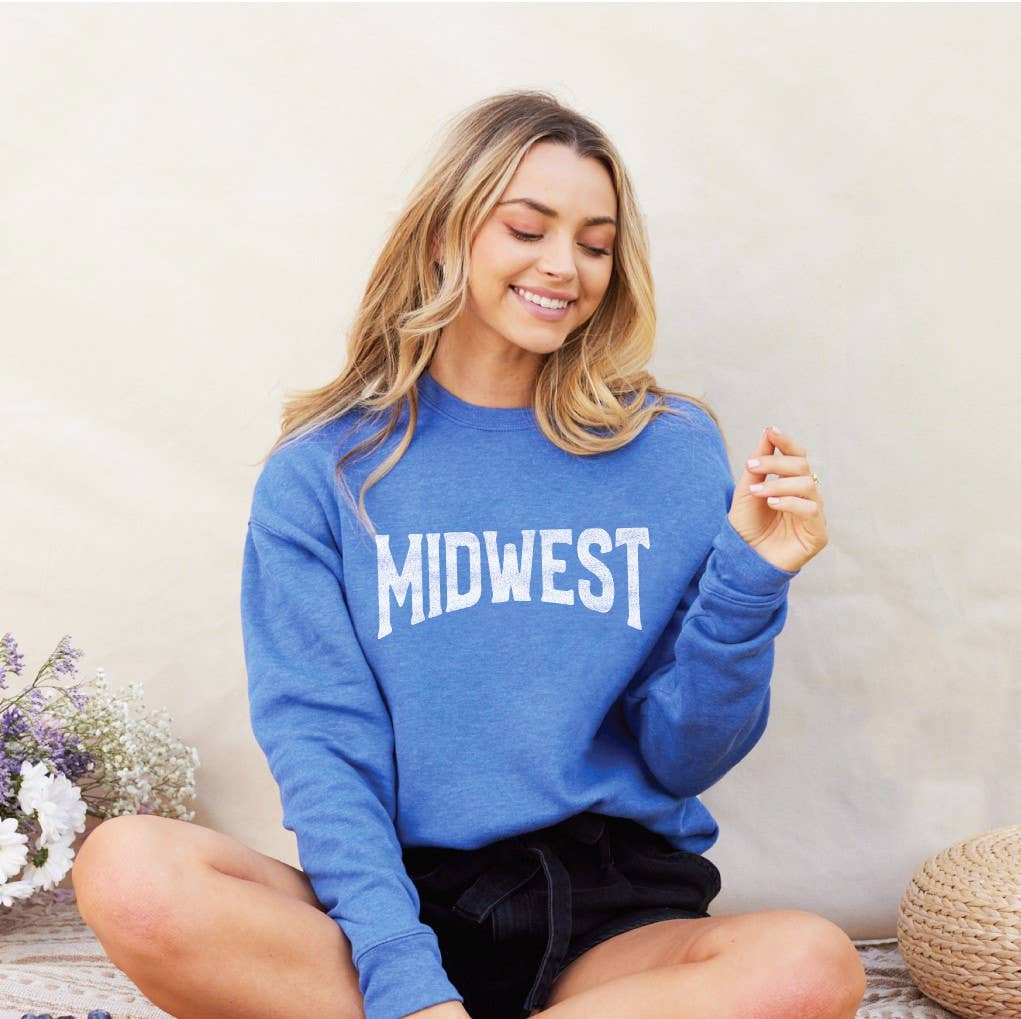 OAT COLLECTIVE - Wholesale Graphic Sweatshirt - Women's - MIDWEST  Sweatshirt1