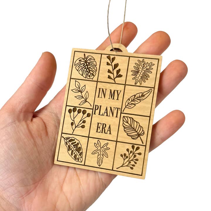 Art by Sharell - Wholesale Ornament - In My Plant Era Ornament, Houseplant Lover Ornament