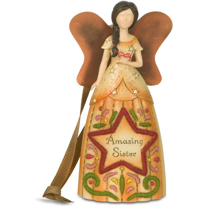 Sister - 4.5" Angel Ornament for wholesale by Pavilion