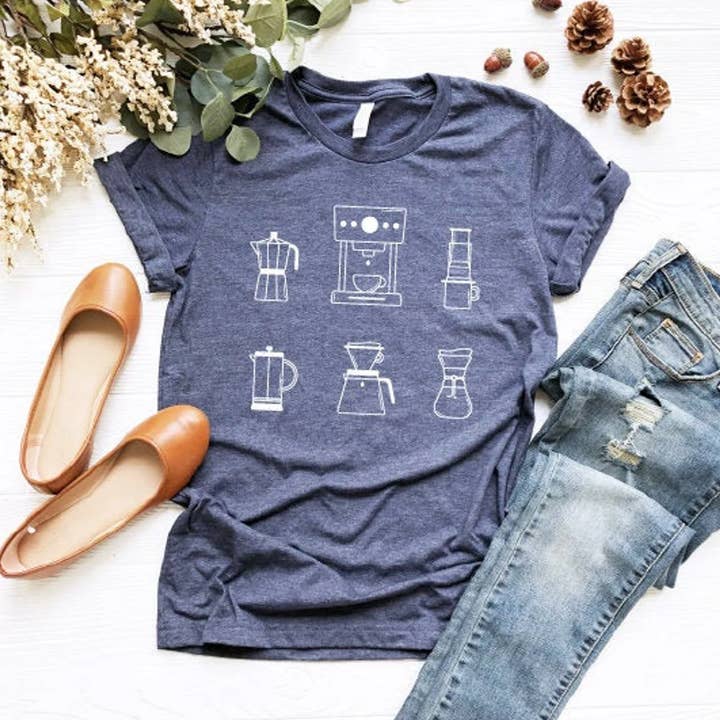 Coffee Shop T-Shirt for wholesale by VibeClothing