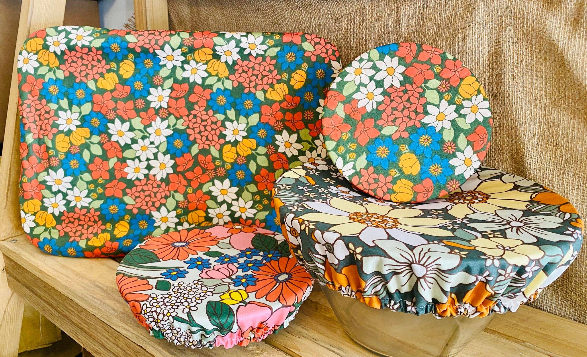 Les Z'écolonomiks - Wholesale Food Storage Wrap/Bag - Offer pack 9 zero waste kit “Happy Mother's Day” 9+11