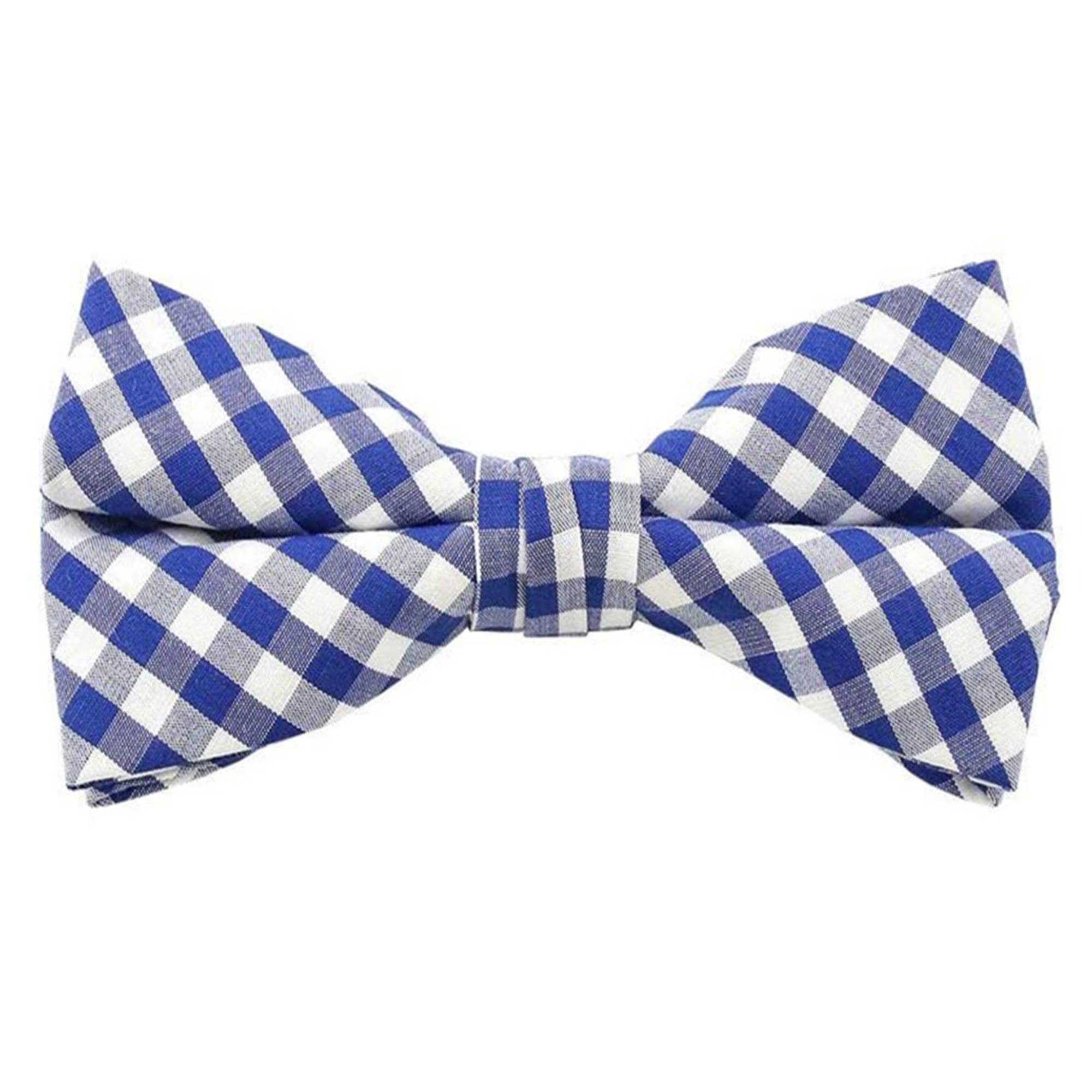 Jacob Alexander – wholesale Bow Tie - Men’s – Men's Gingham Checkered Bow Tie9